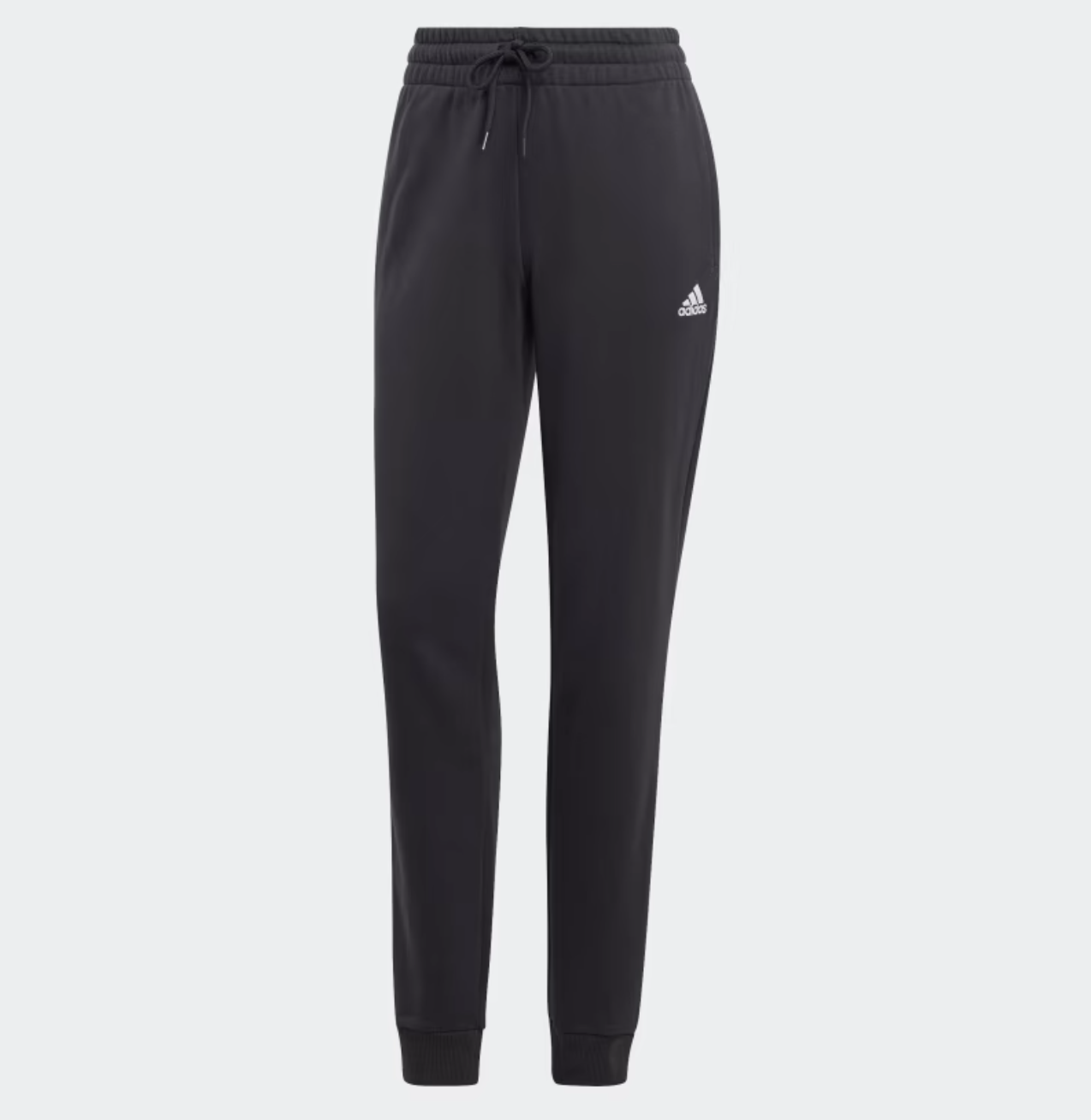 Adidas Essentials Linear French Terry Cuffed Hosen Damen, schwarz