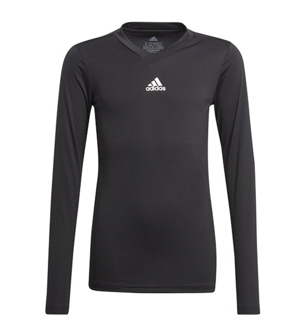 Adidas Base Tee Funktionsunterhemd langarm Junior, schwarz
