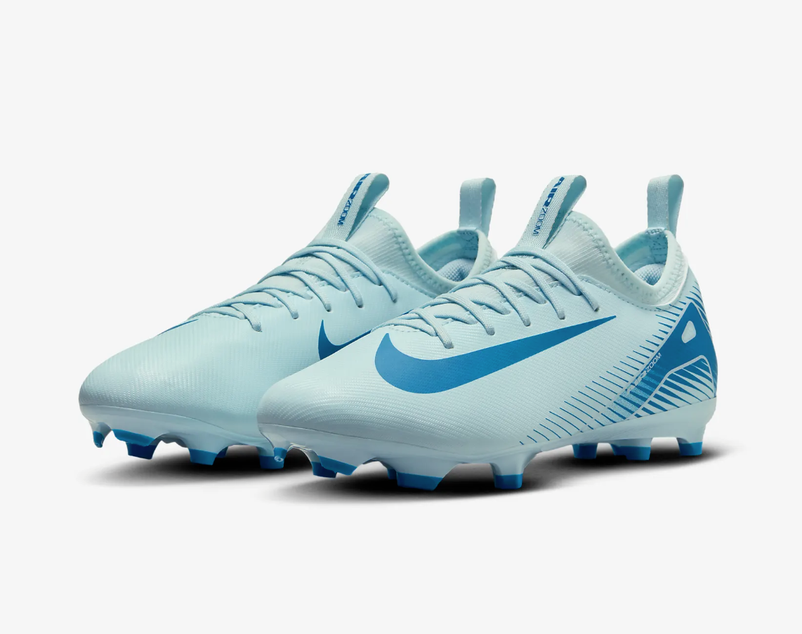 Nike Mercurial Zoom Vapor 16 Academy FG/MG Junior Fussballschuh, blau
