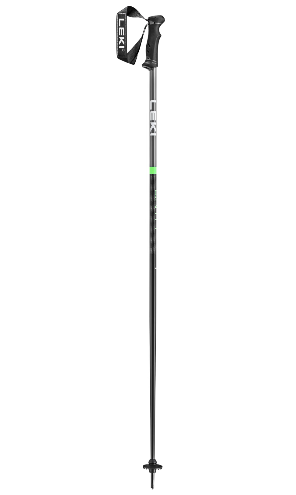 Leki QNTM Skistock, anthracite/grün