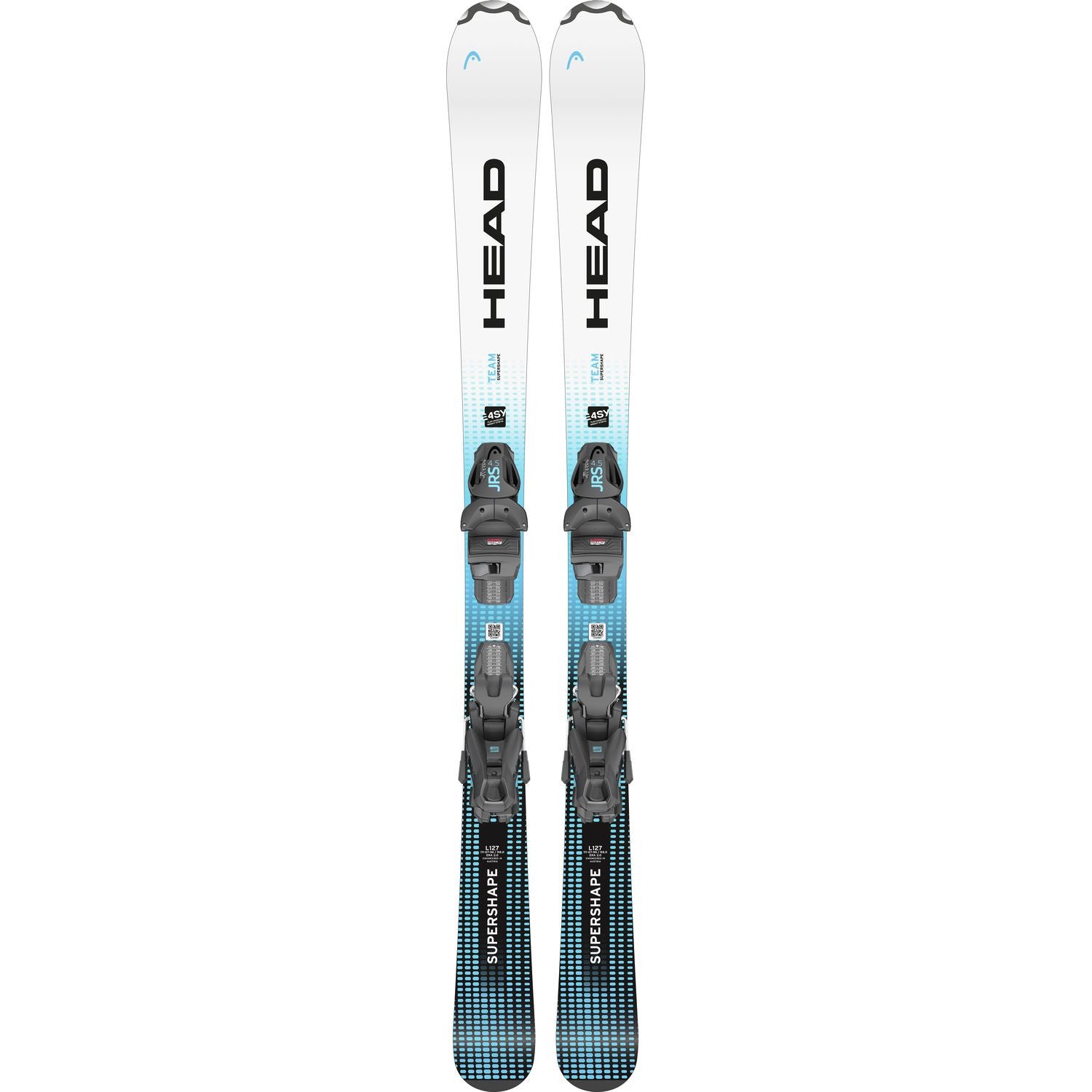 Head Supershape Team Easy JRS Junior Ski inkl. Bindung JRS 7.5 GW CA (127cm)