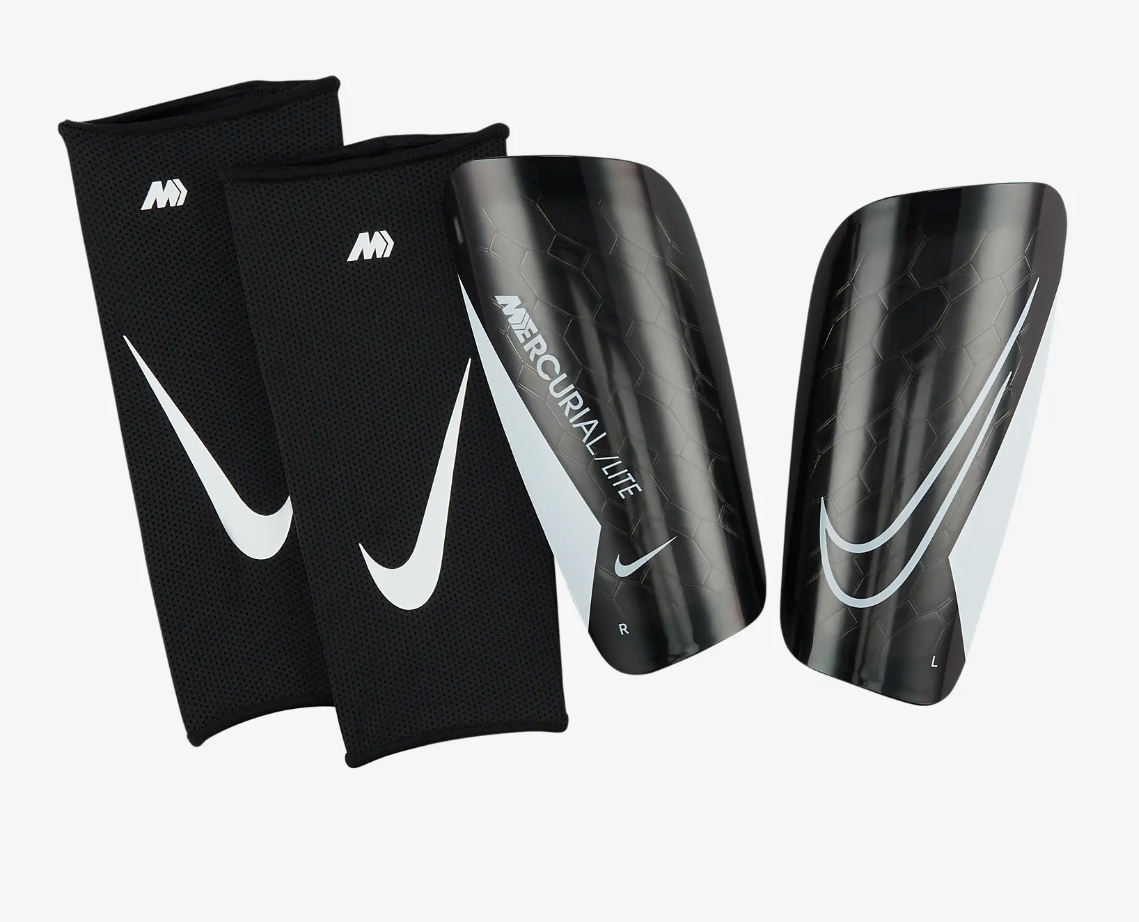 Nike Mercurial Lite Schienbeinschoner, schwarz