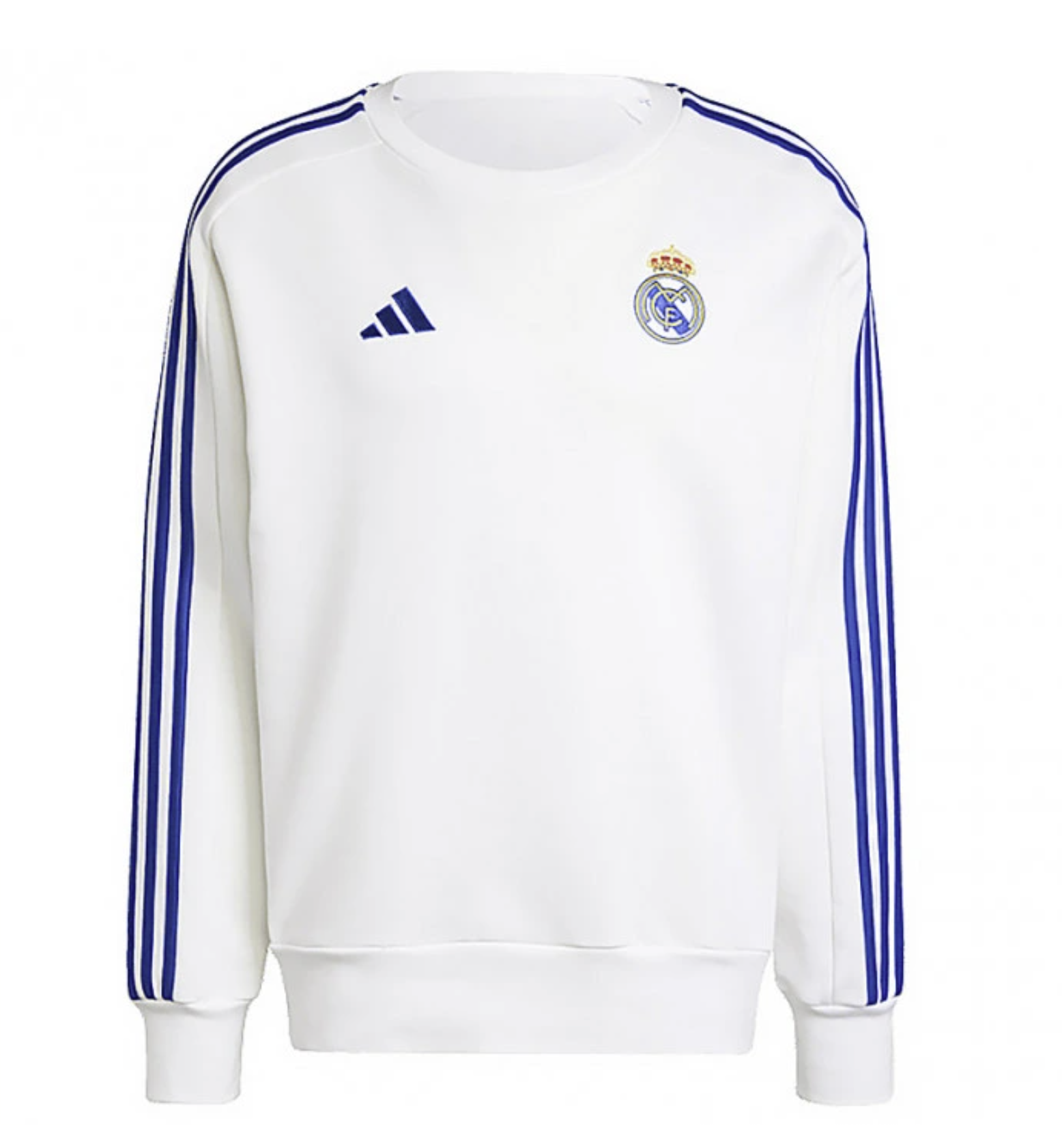 Adidas Real Madrid DNA Sweatshirt/Pullover, weiss