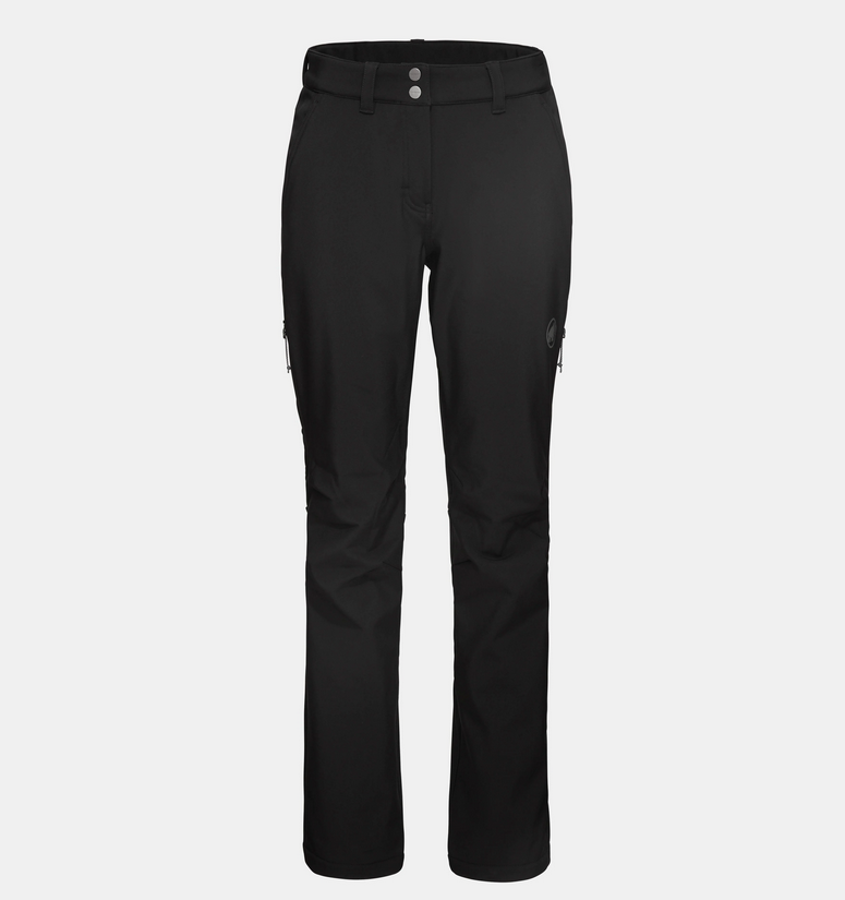Mammut Runbold Winter Softshell Hosen Damen, schwarz