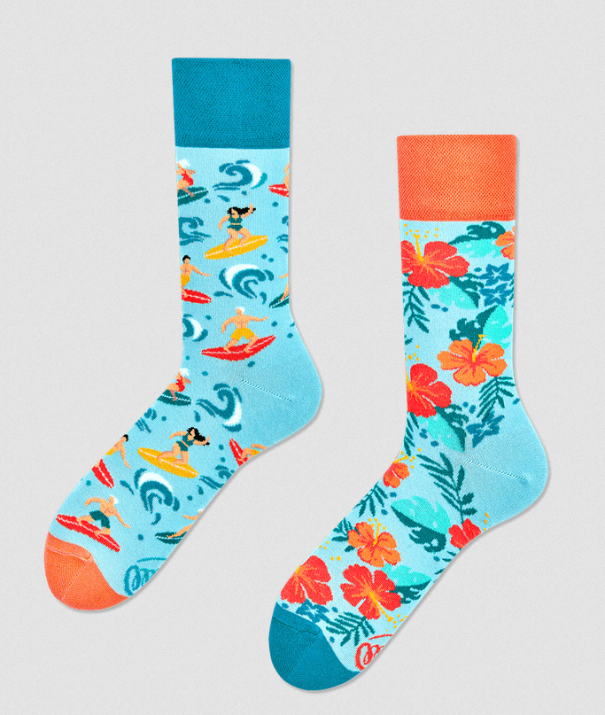 Many Morning Socken "Aloha Vibes"
