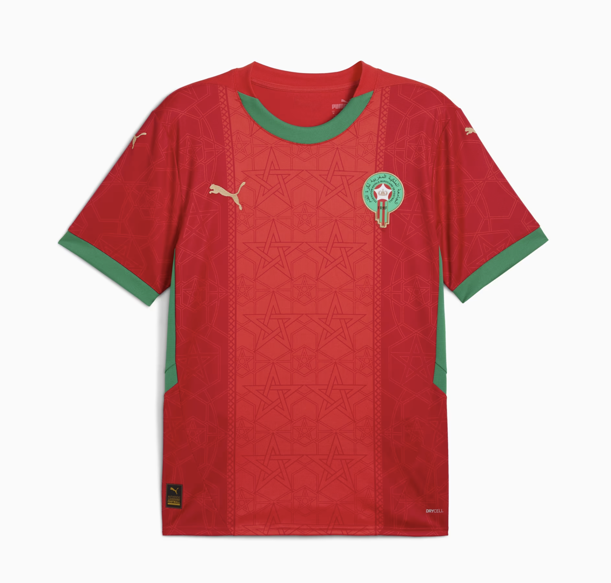 Puma FRMF Marokko Trikot Replica Home 2025, rot