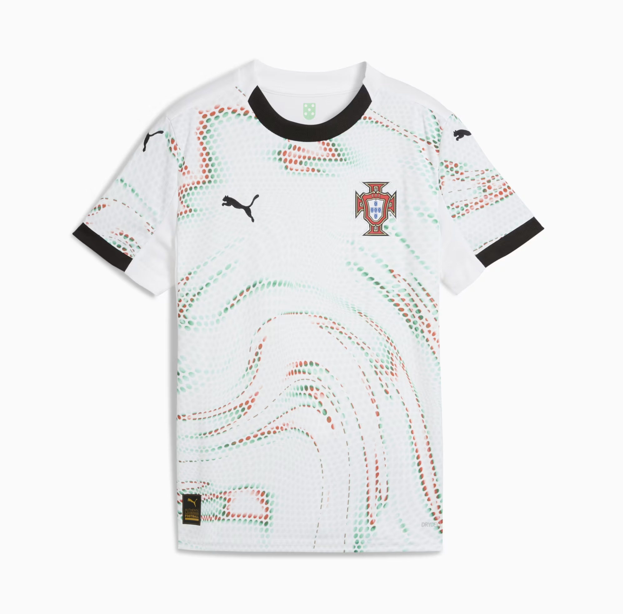 Puma FPF Portugal Trikot Away Junior 2025, weiss