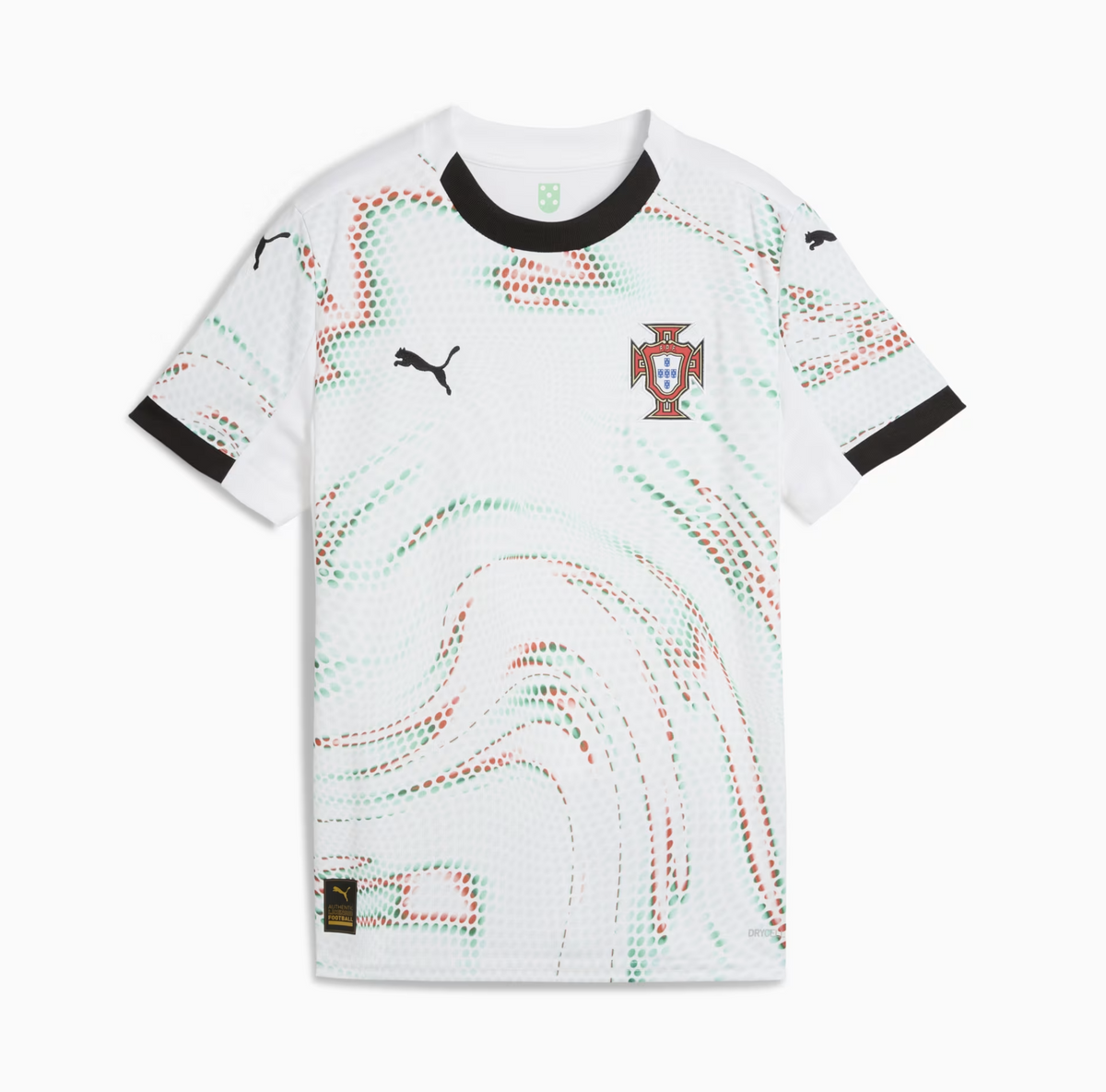 Puma FPF Portugal Trikot Away Junior 2025, weiss