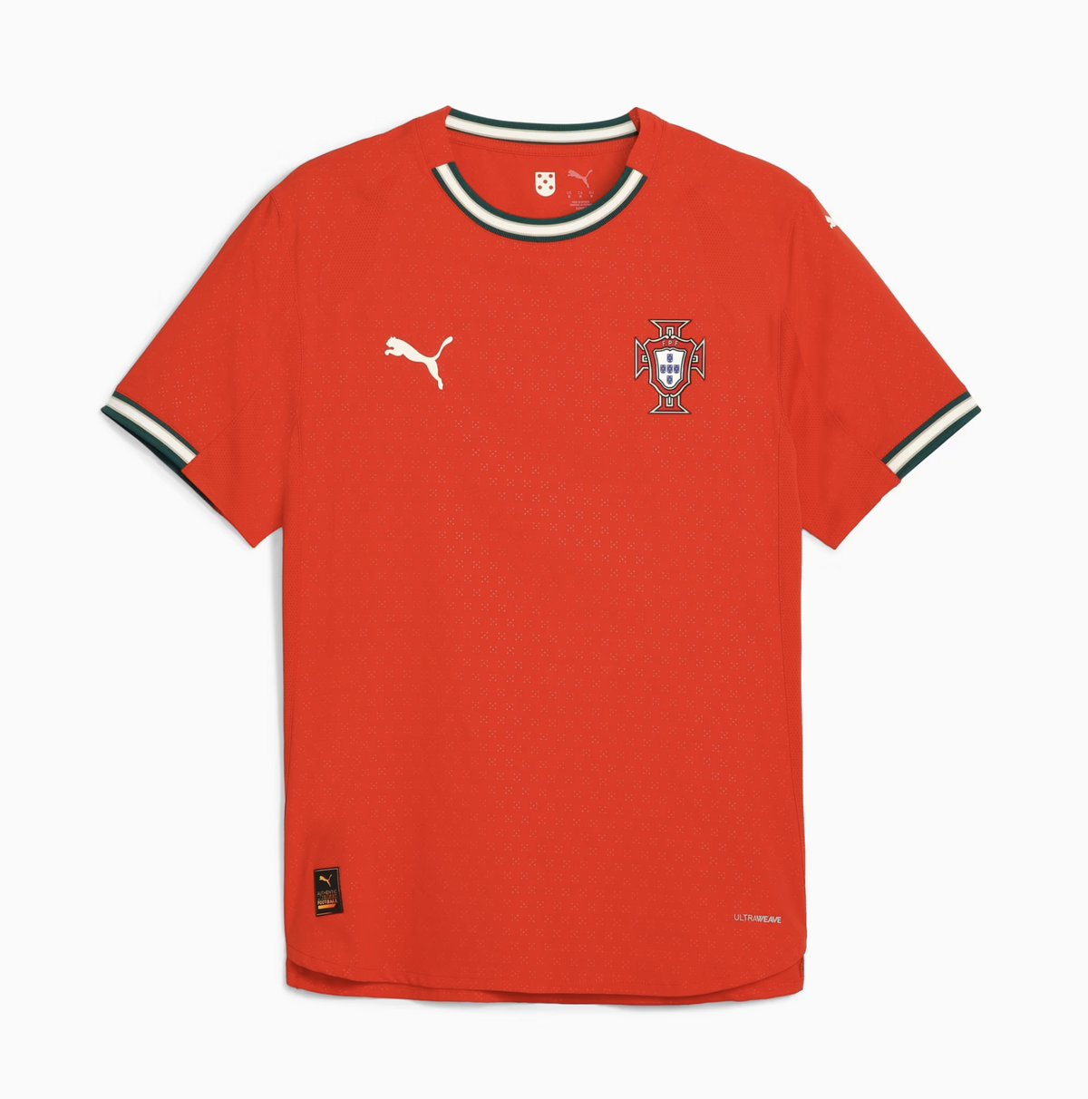 Puma FPF Portugal Trikot AUTHENTIC Home 2025, rot