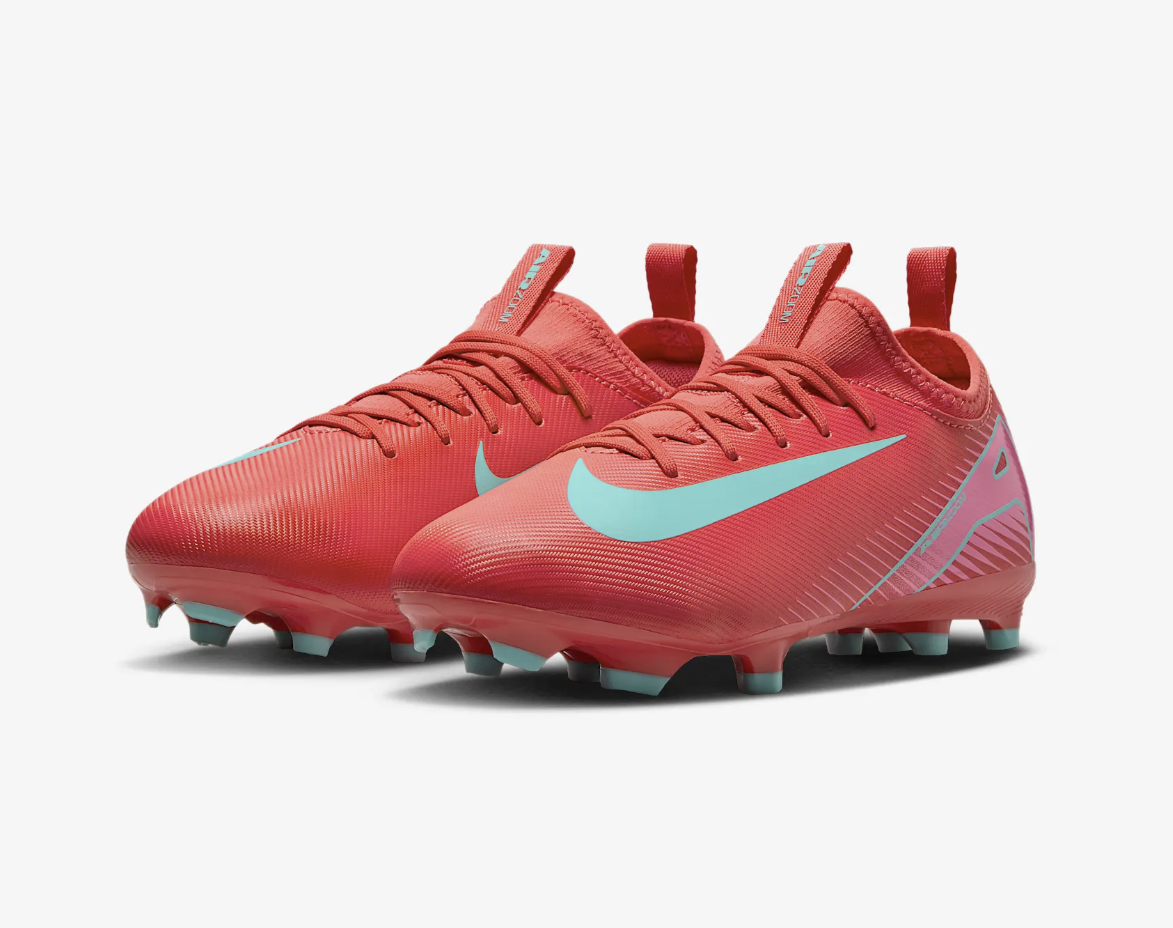 Nike Mercurial Zoom Vapor 16 Academy FG/MG Junior Fussballschuh, emberrot
