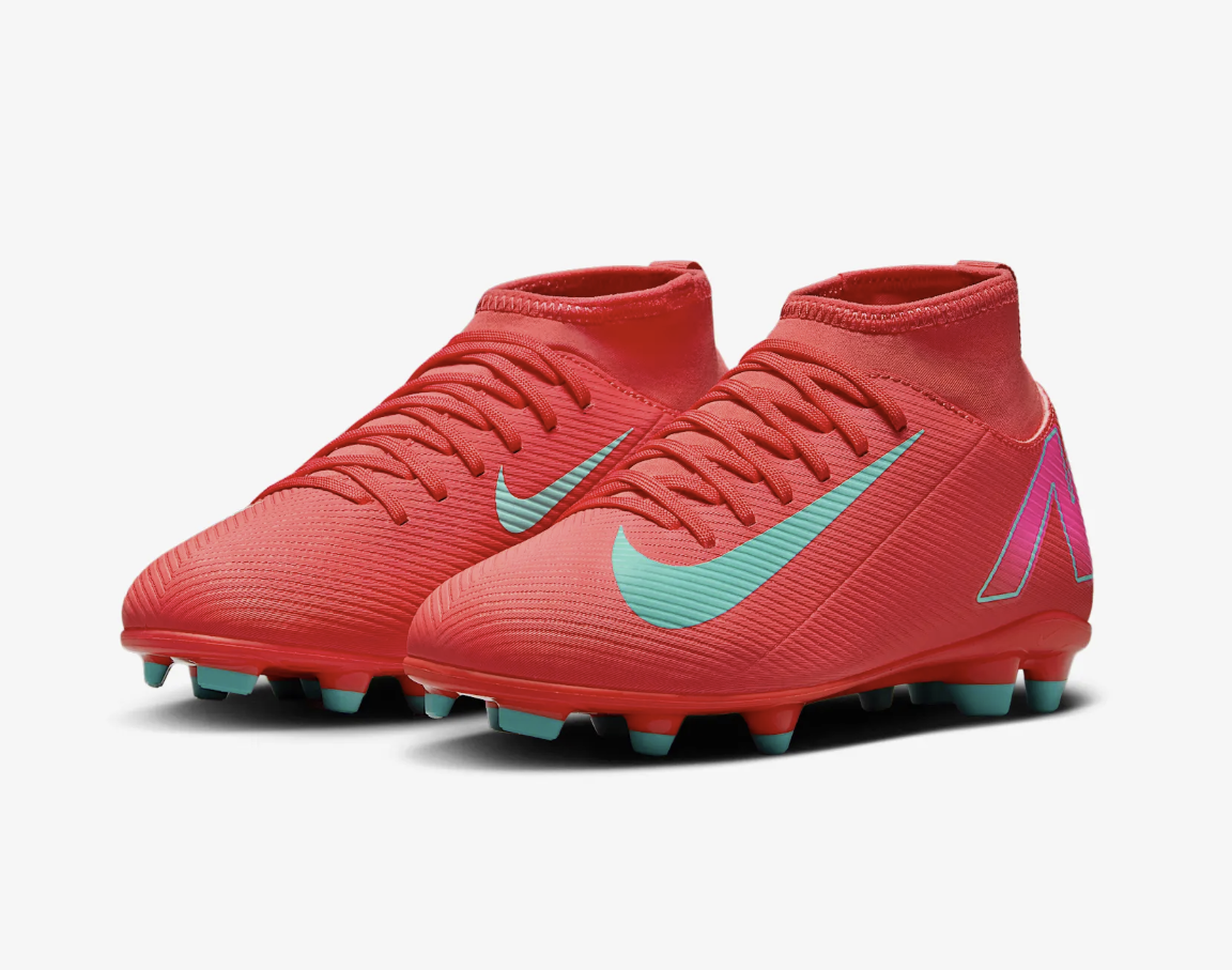 Nike Mercurial Superfly 10 Club FG/MG Junior, emberrot