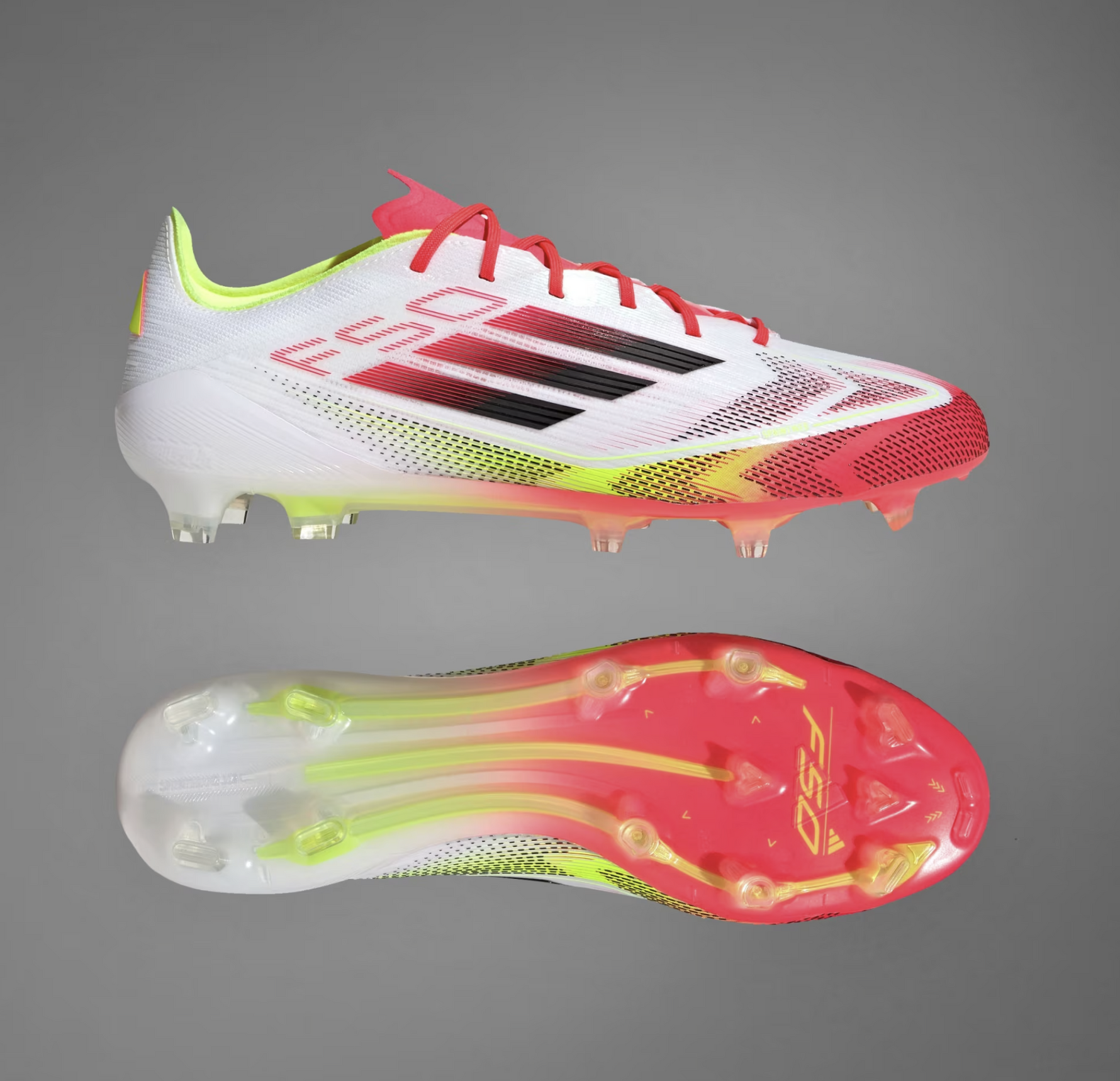 Adidas F50 League FG/MG Fussballschuh, weiss/solar