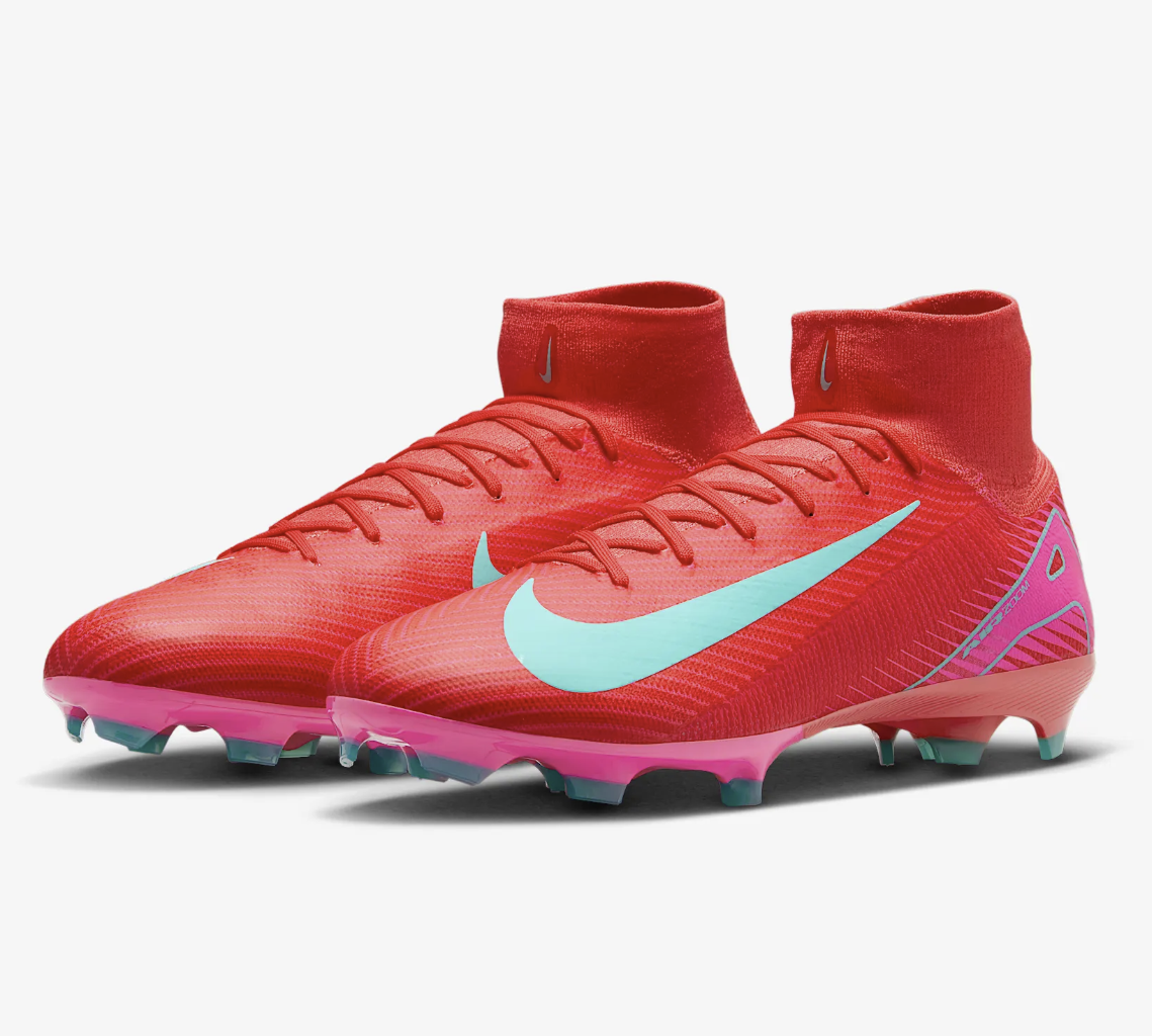 Nike Zoom Mercurial Superfly 10 Pro FG Fussballschuh, emberrot