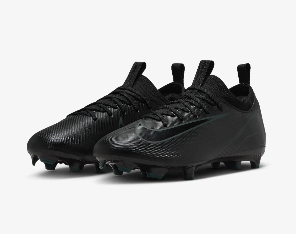 Nike Mercurial Zoom Vapor 16 Academy FG/MG Junior Fussballschuh, schwarz
