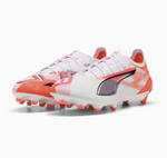 Puma Ultra 5 Ultimate FG Fussballschuh, weiss/rot