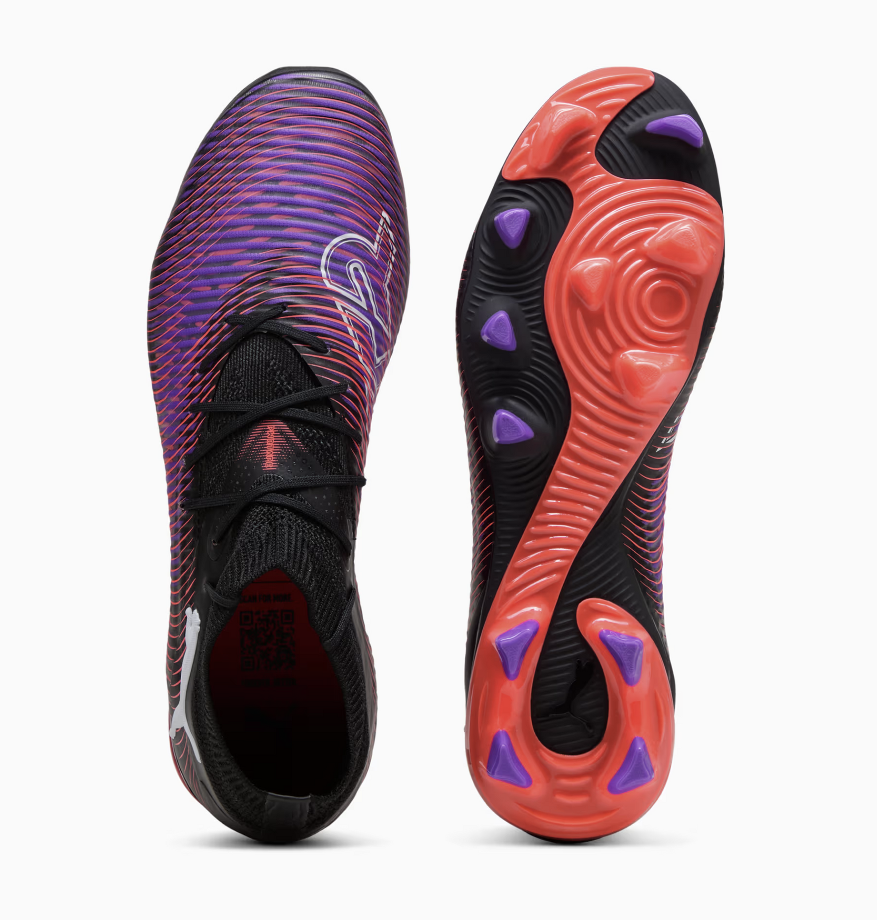 Puma Future 8 Pro FG/AG Fussballschuh, schwarz/rot