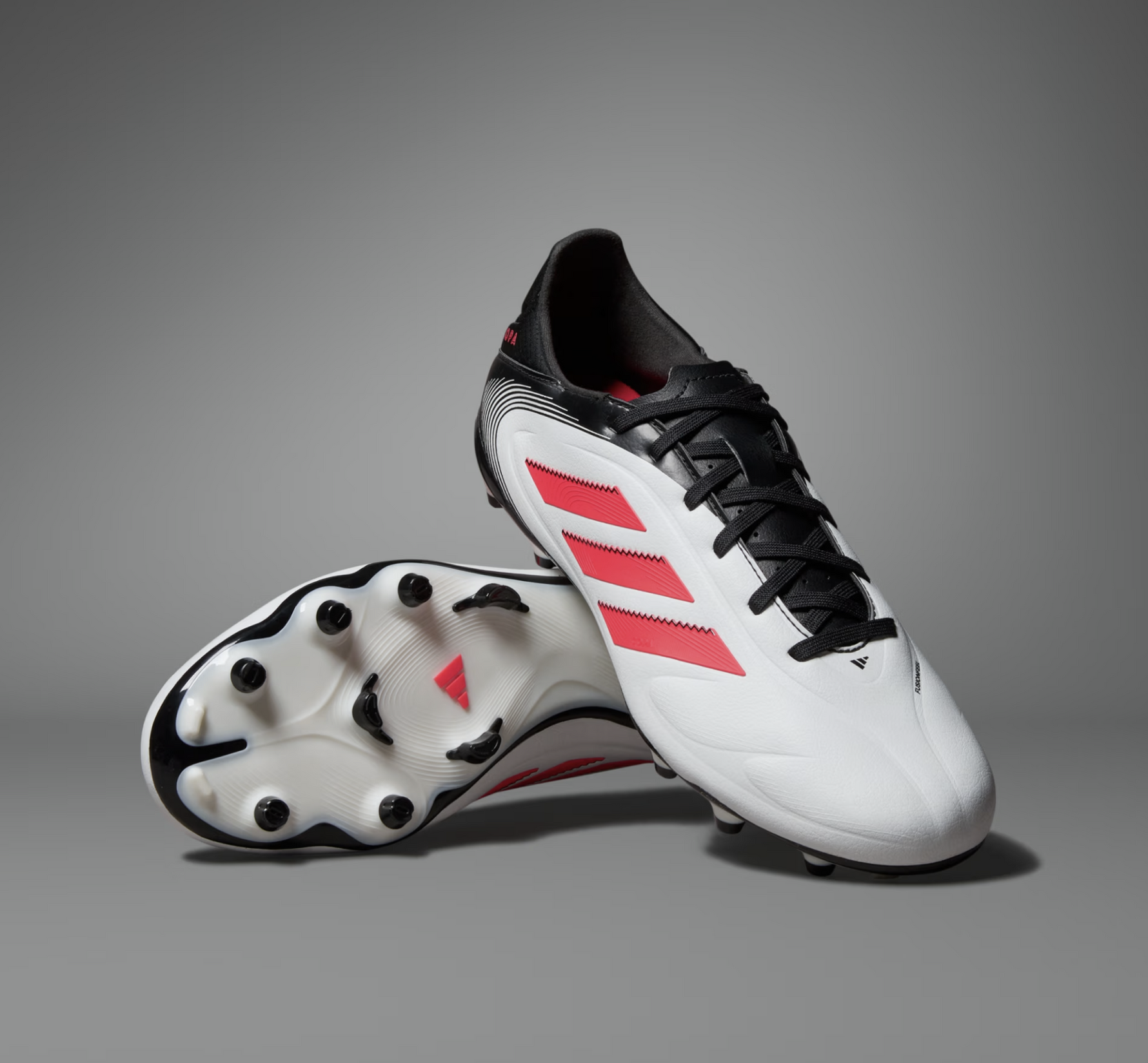 Adidas Copa Pure 3 League FG/MG Fussballschuh, weiss/rot