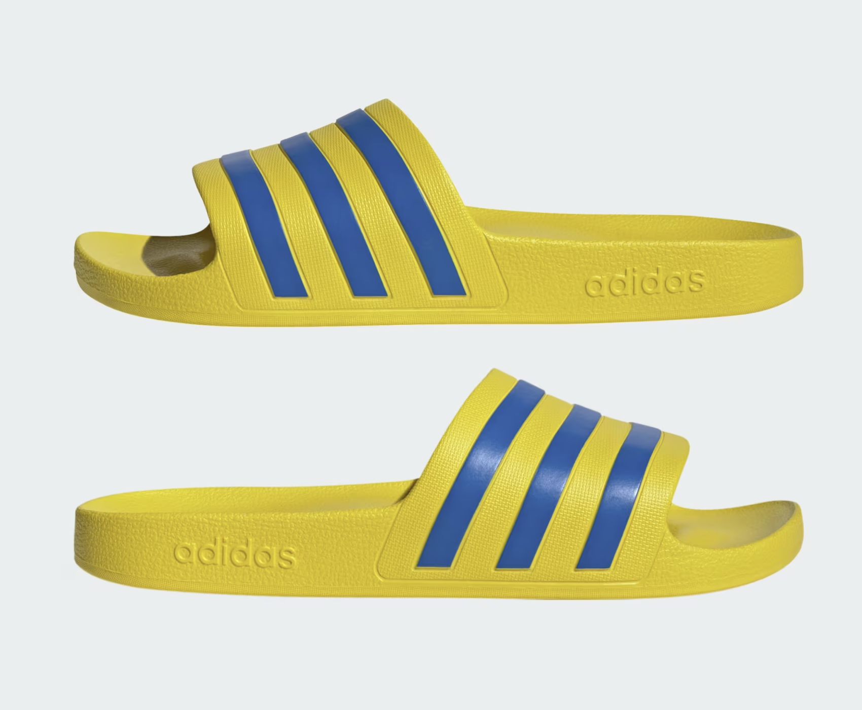 Adidas Adiletten Aqua, gelb/royal