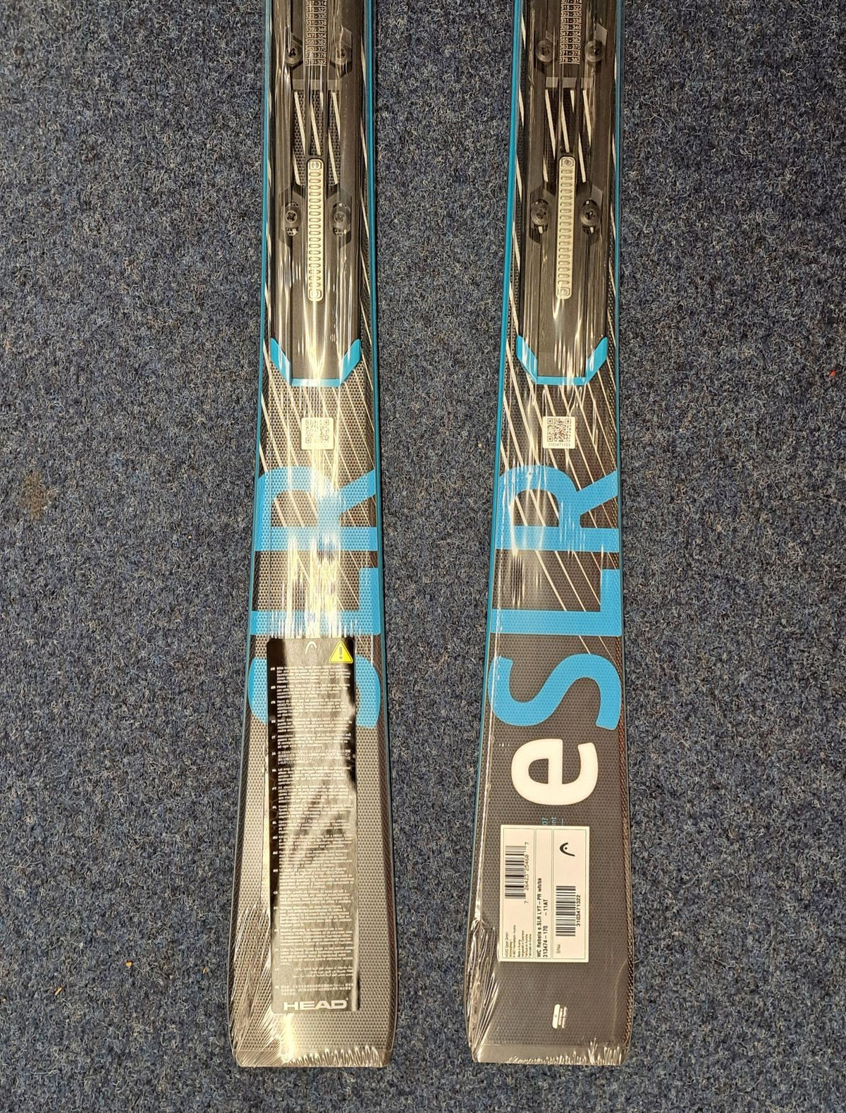 Head e.SLR Ski weiss/blau inkl. Bindung PR 11 GW