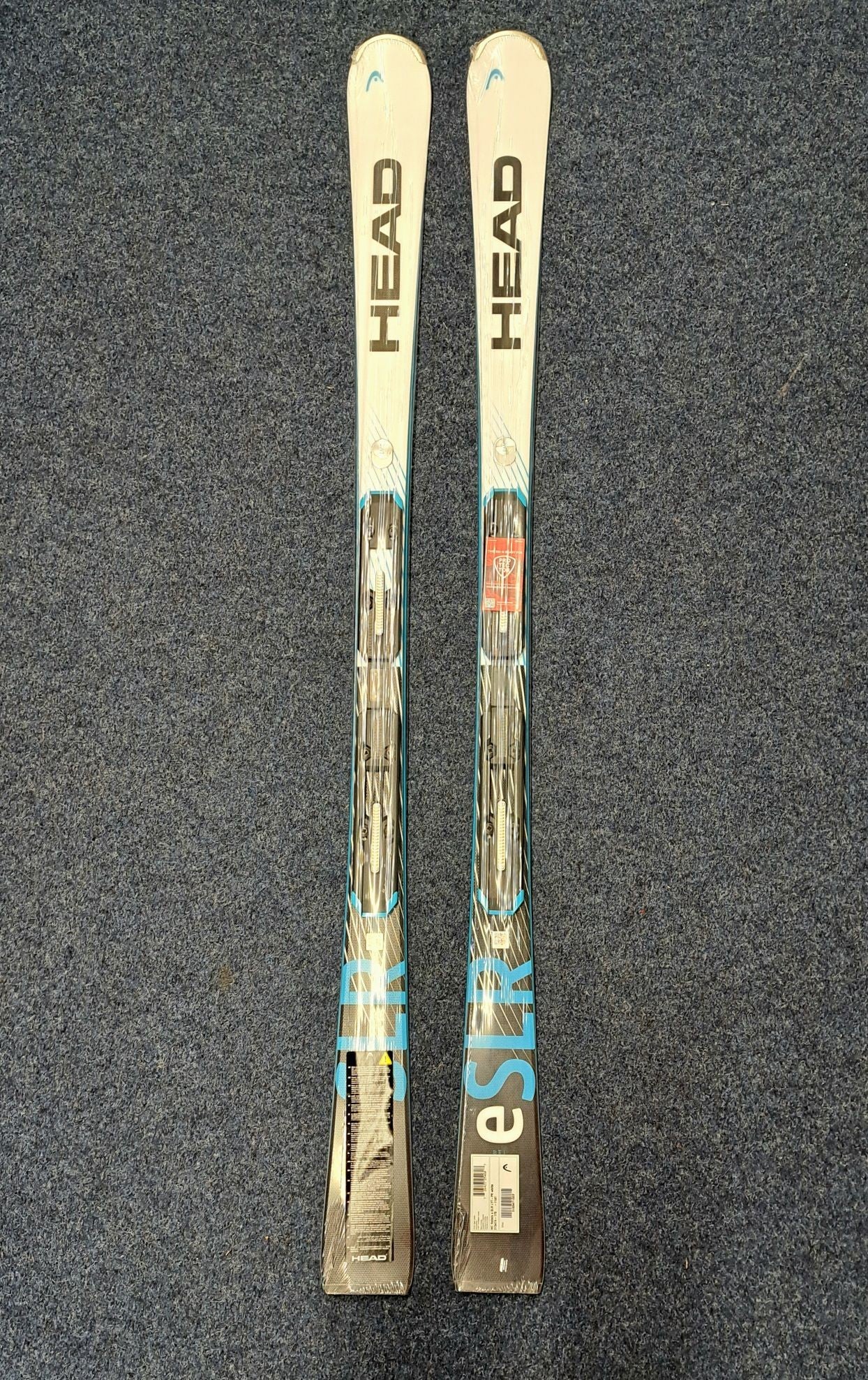 Head e.SLR Ski weiss/blau inkl. Bindung PR 11 GW