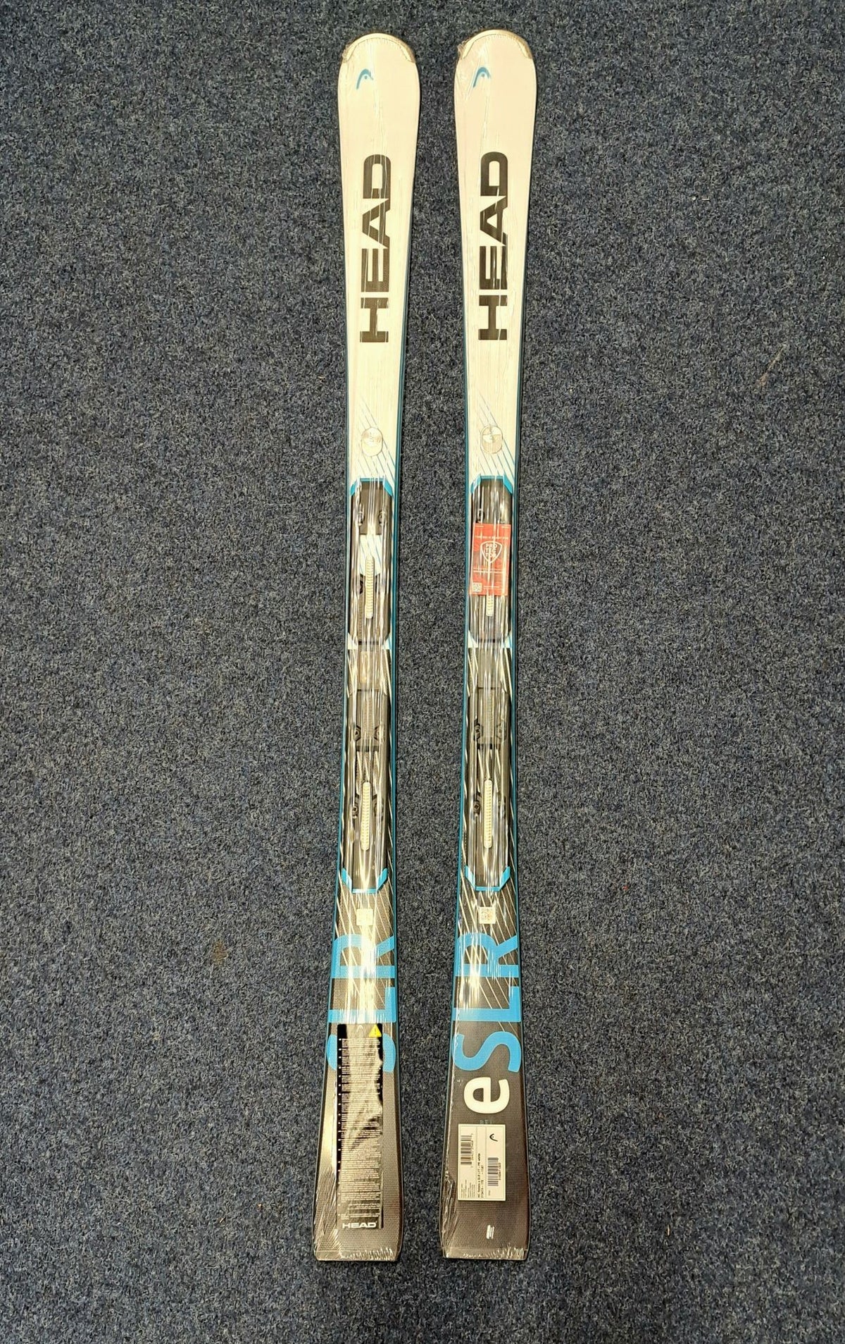 Head e.SLR Ski weiss/blau inkl. Bindung PR 11 GW