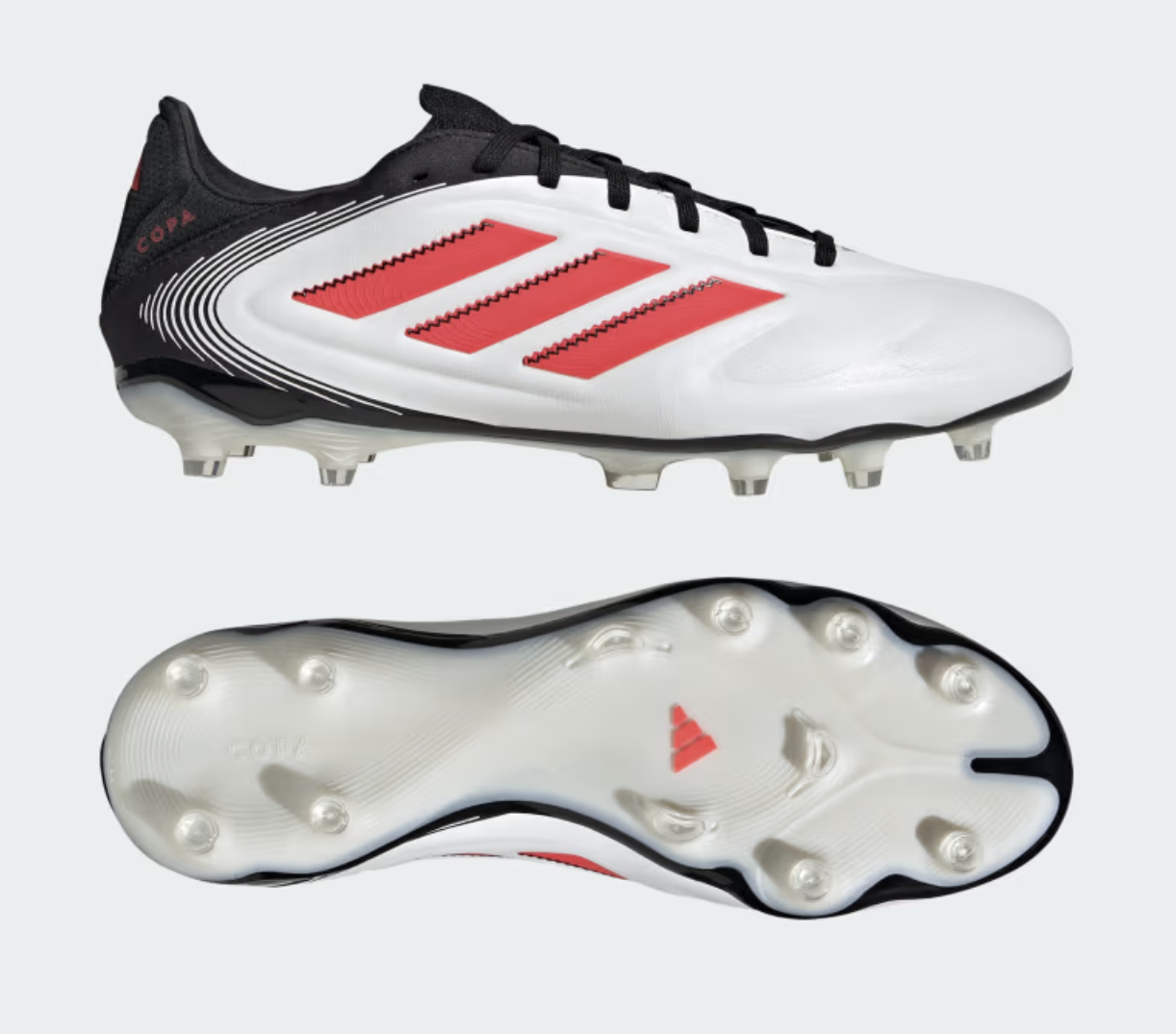 Adidas Copa Pure 3 Pro FG Fussballschuhe, weiss/schwarz