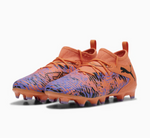Puma Future 8 Match Creativity FG/AG Junior Fussballschuhe, orange/schwarz
