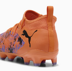 Puma Future 8 Match Creativity FG/AG Junior Fussballschuhe, orange/schwarz