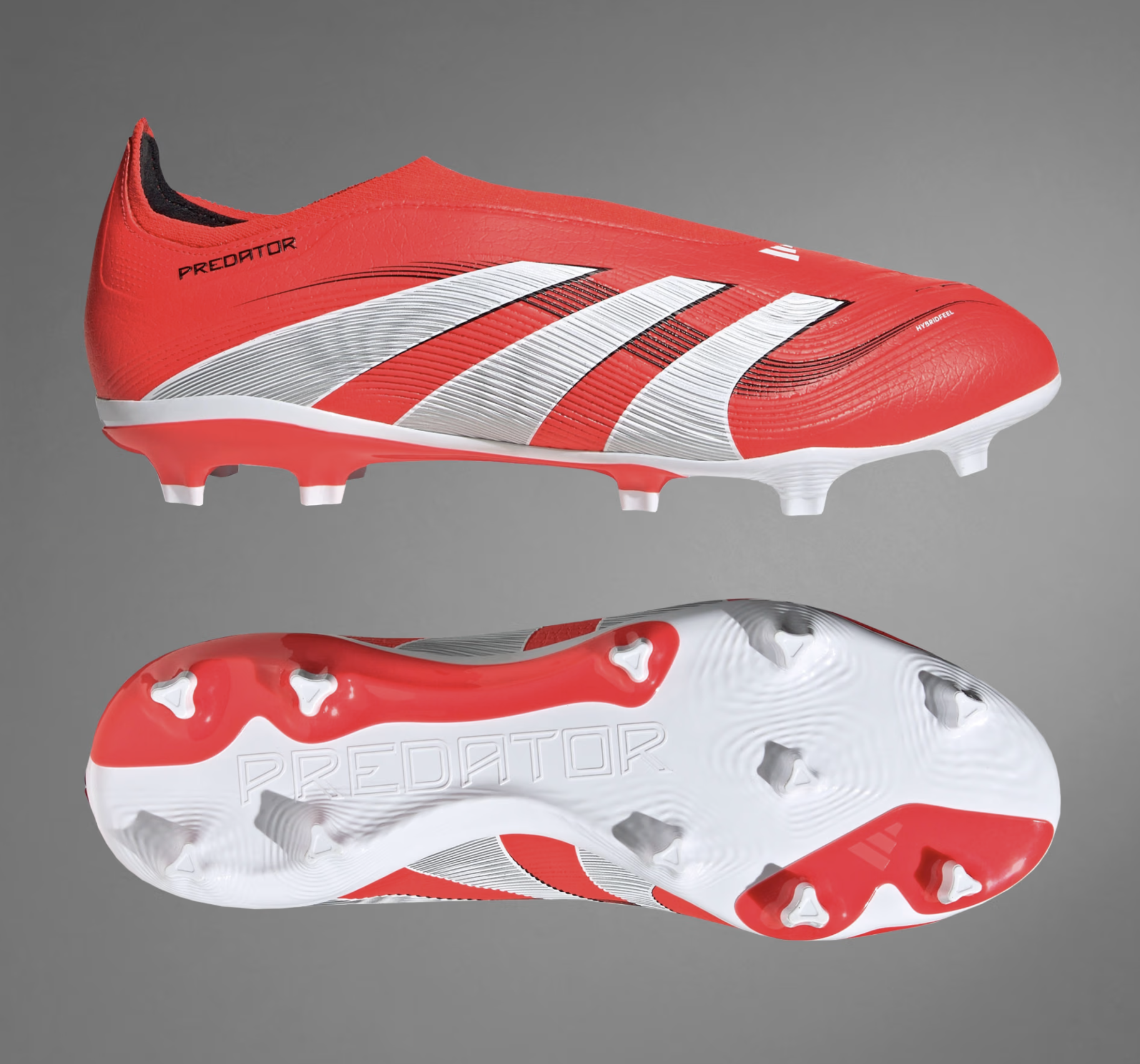 Adidas Predator League LL FG/MG Fussballschuhe, rot/weiss