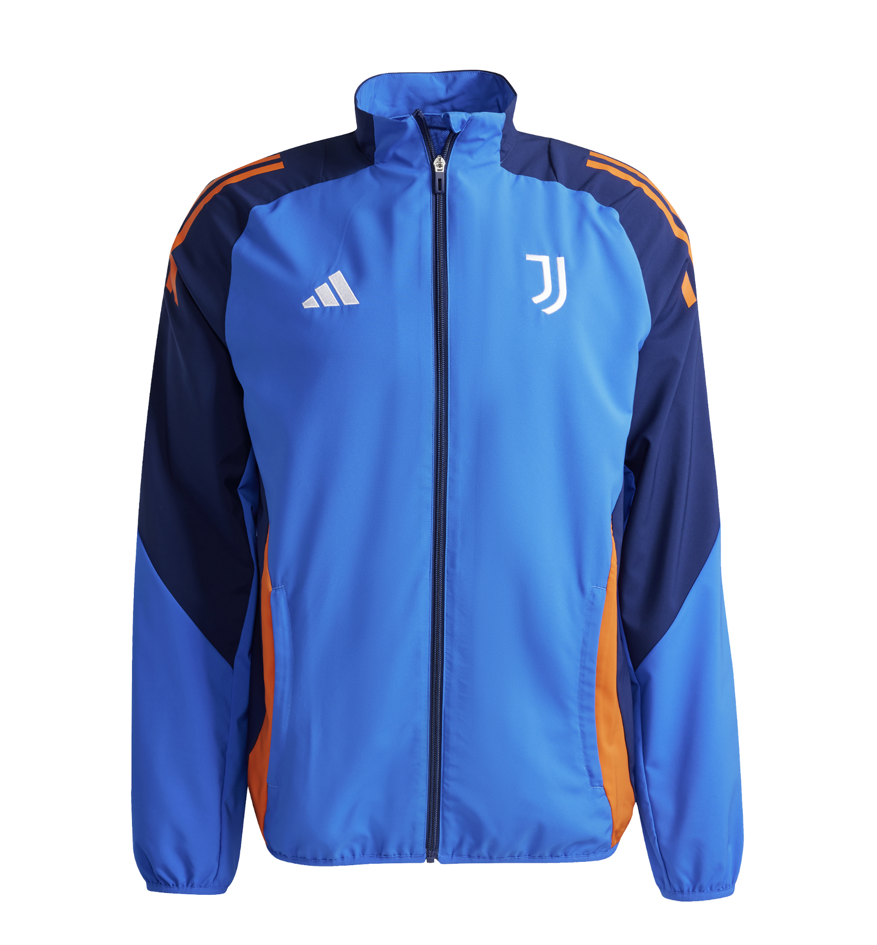 Adidas Juventus Turin Präsentation Jacke 2024/25, blau