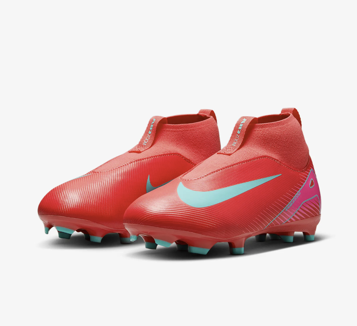 Nike Mercurial Superfly 10 Academy Junior Fussballschuh, emberrot