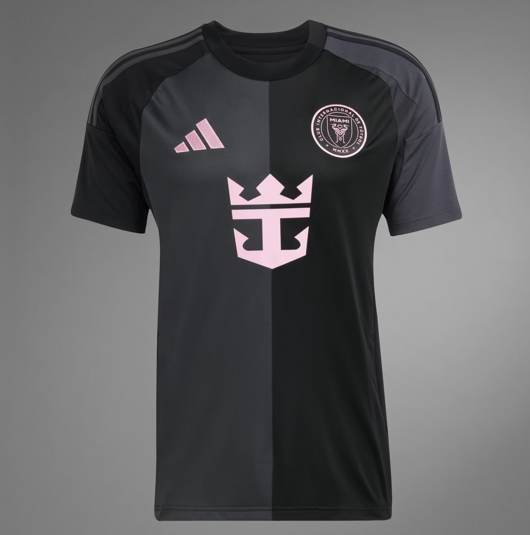 Adidas CF Inter Miami Messi Trikot Away 2025/26, schwarz