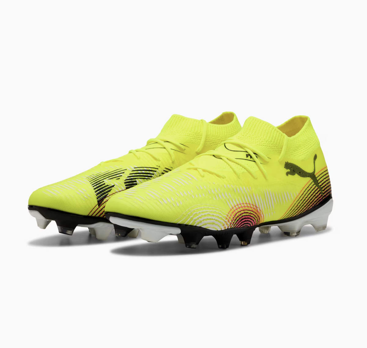 Puma Future 8 Match Fussballschuh, gelb/schwarz