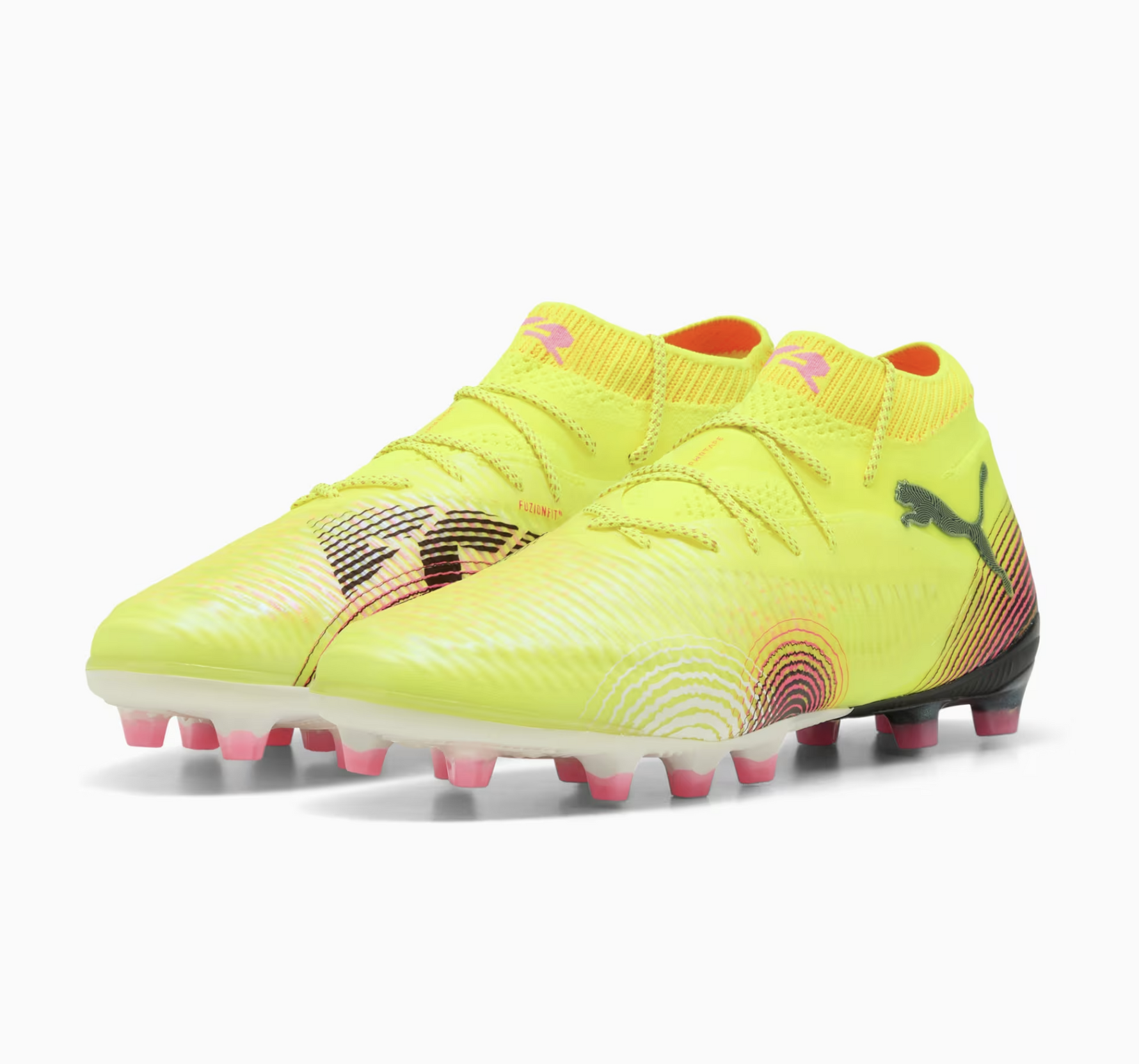 Puma Future 8 Ultimate AG Fussballschuh, gelb/schwarz