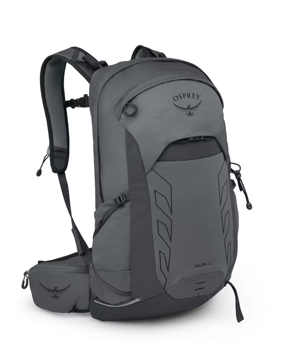 Osprey Talon 22 Rucksack, grau