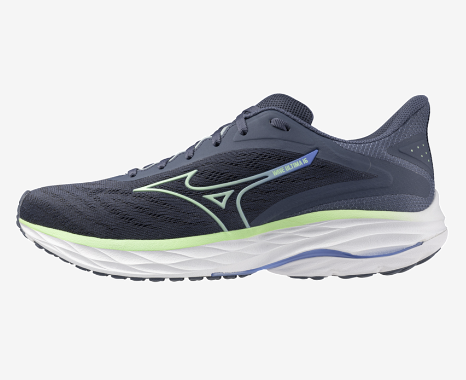 Mizuno Wave Ultima 16 Herren Runningschuhe, indigo/mint/blau