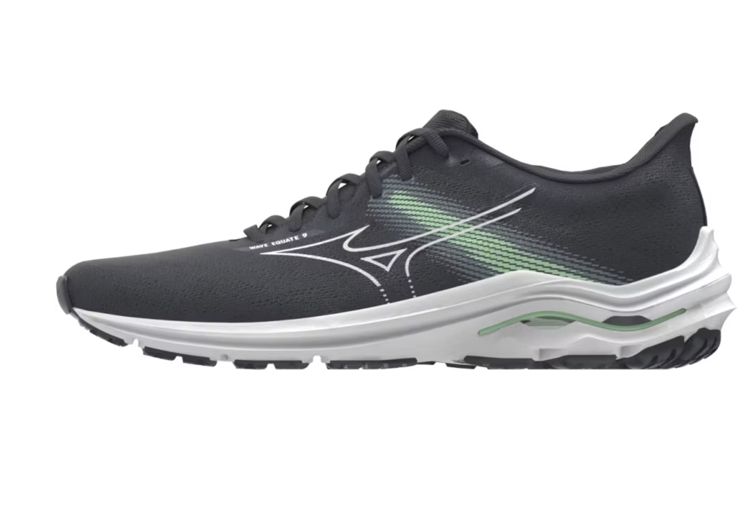 Mizuno Wave Equate 9 Herren Runningschuhe, indiaink/weiss/mint