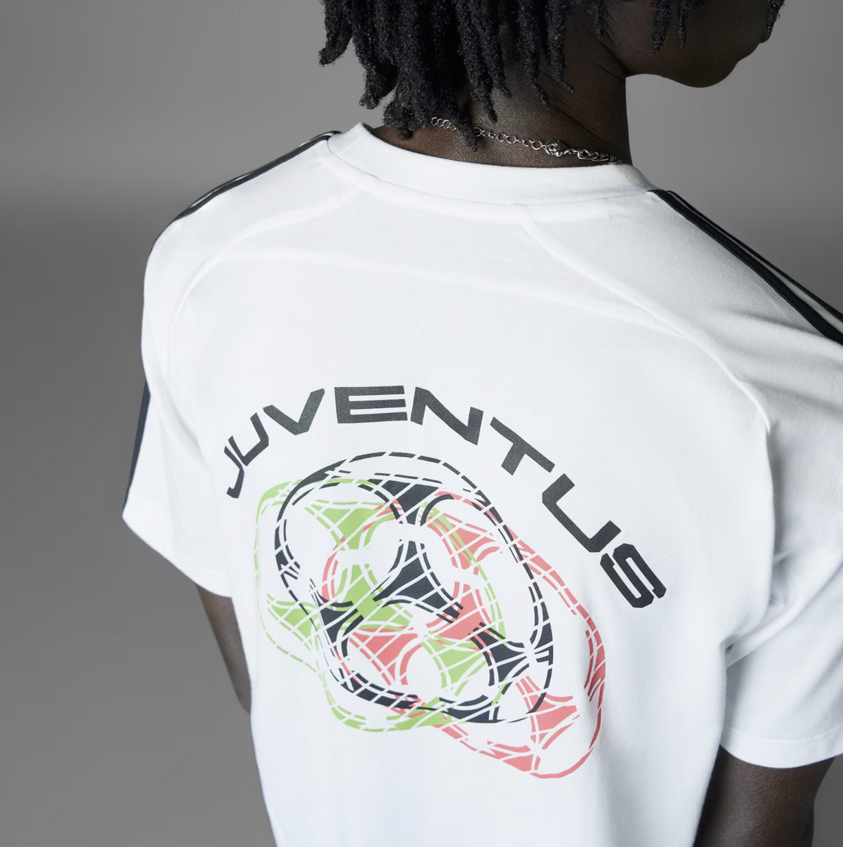 Adidas Juventus Turin UBP T-Shirt 2024/25, weiss/schwarz