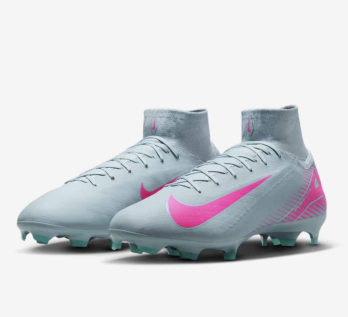 Nike Zoom Mercurial Superfly 10 Pro FG Fussballschuh, oceancube/pinkblast