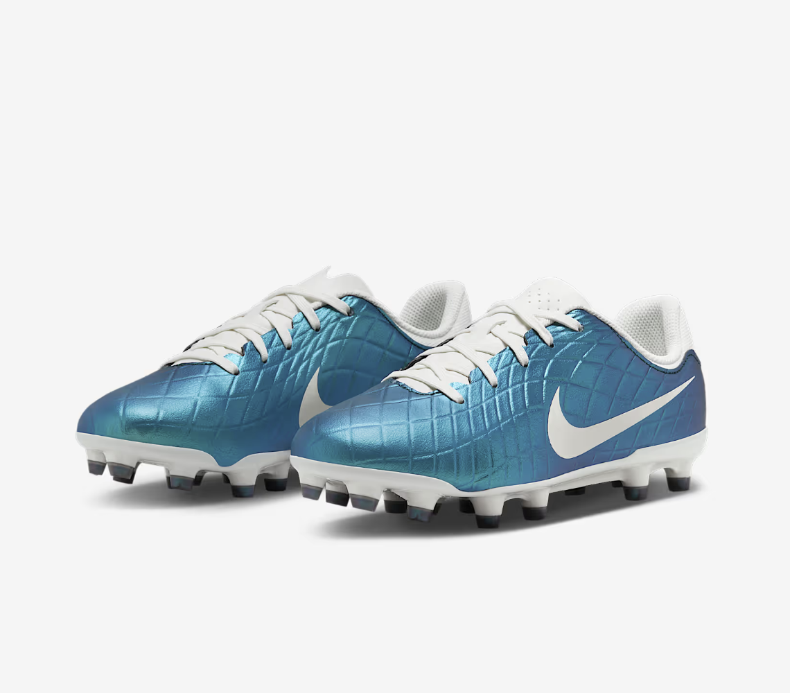 Nike Tiempo Emerald Legend 10 Academy Junior Fussballschuh, darkatomicteal/sail