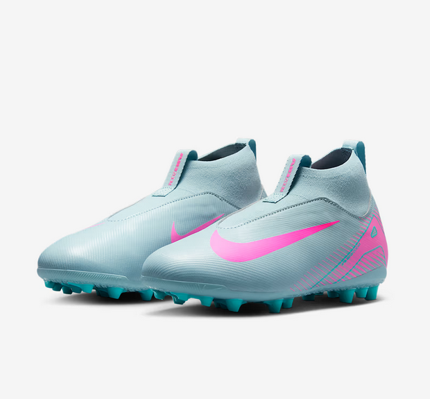 Nike Mercurial Superfly 10 Academy AG Junior Fussballschuh, oceancube/pinkblast