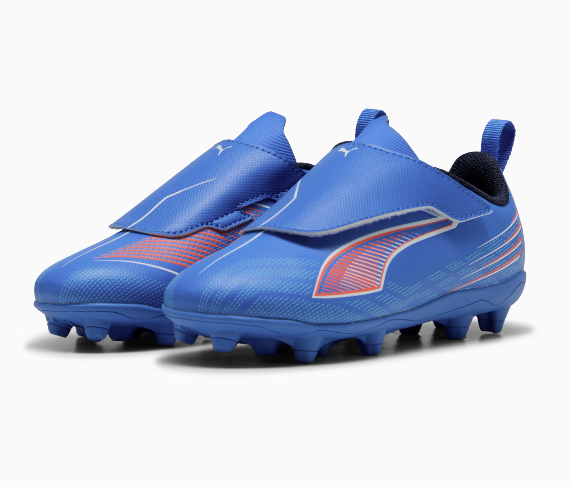 Puma Ultra 6 Play V FG/AG RB Junior Fussballschuhe, blau