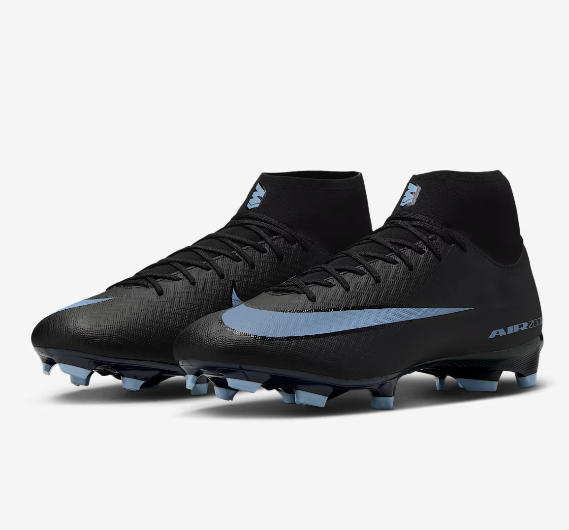 Nike Mercurial Superfly 10 Academy Fussballschuh, schwarz/blau