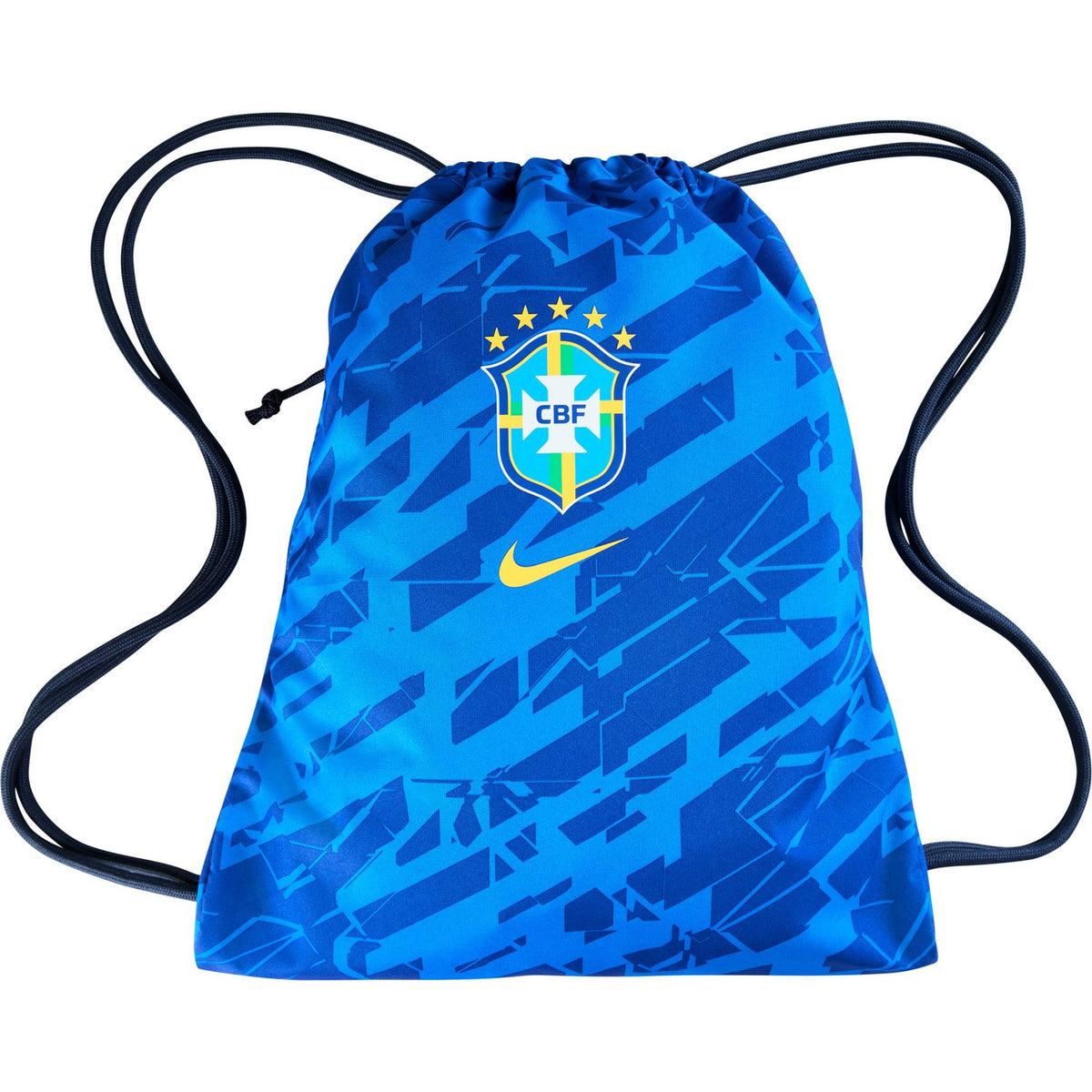 Nike CBF Brasilien Heritage Gymbag AOP 2025/26, blau