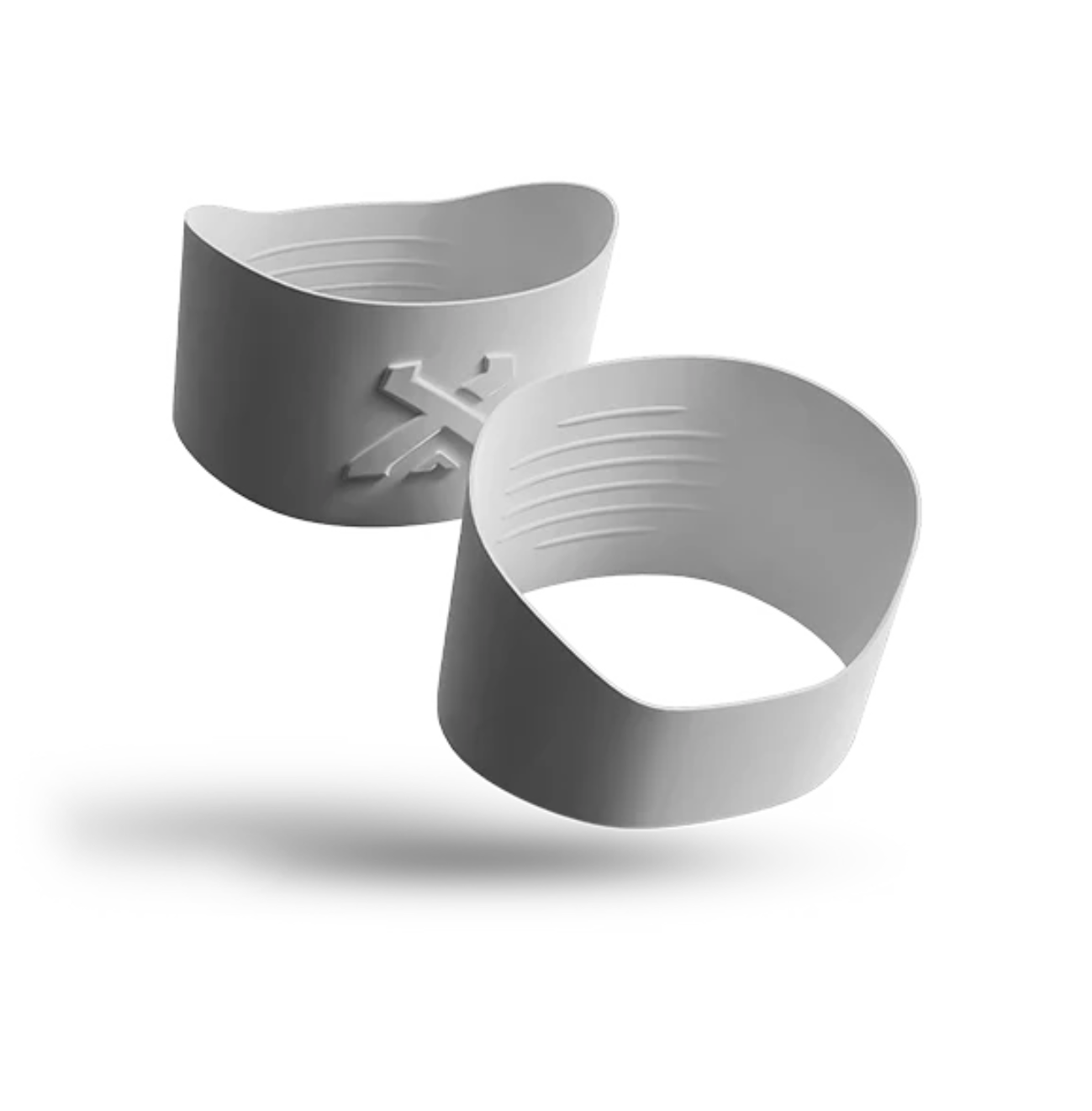 GEARXPro Grip Tape Silikonband für Schienbeinschoner, weiss