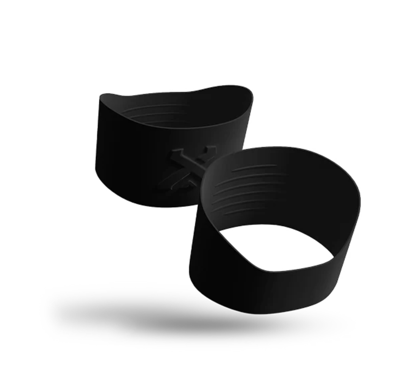 GEARXPro Grip Tape Silikonband für Schienbeinschoner, schwarz