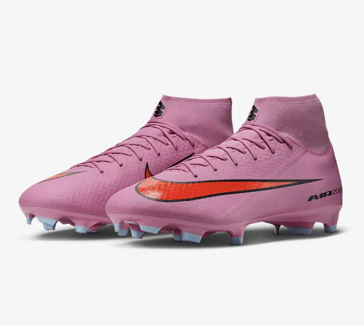 Nike Mercurial Superfly 10 Academy Fussballschuh, lila/orange