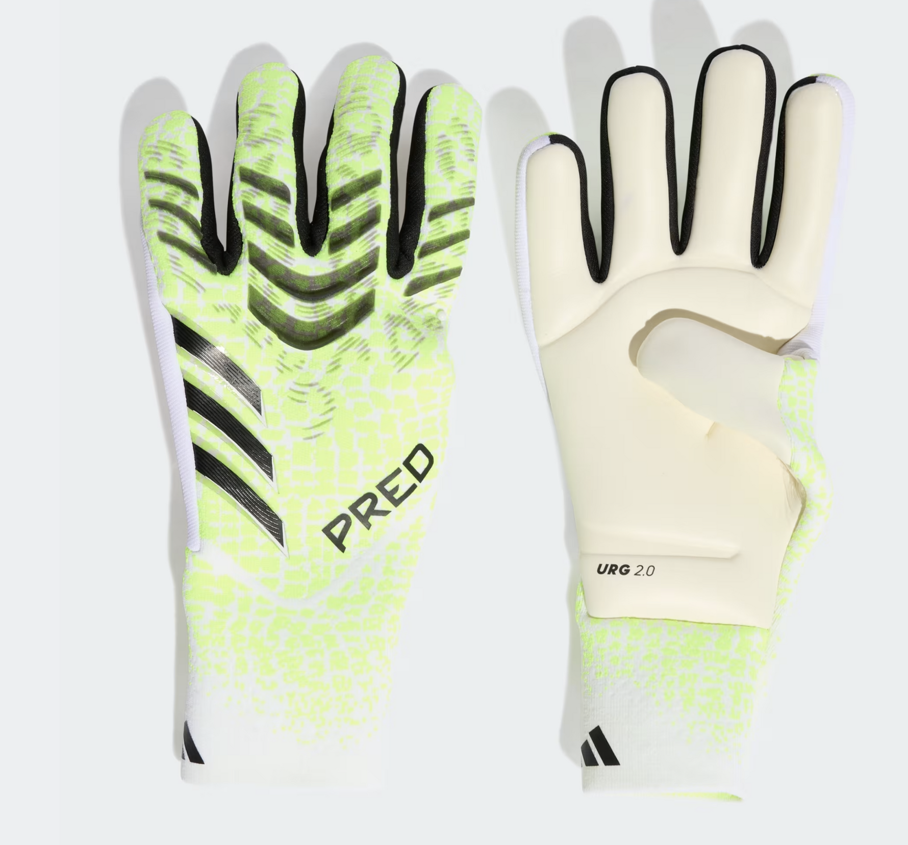 Adidas Predator Pro Torwarthandschuhe, lemon/schwarz