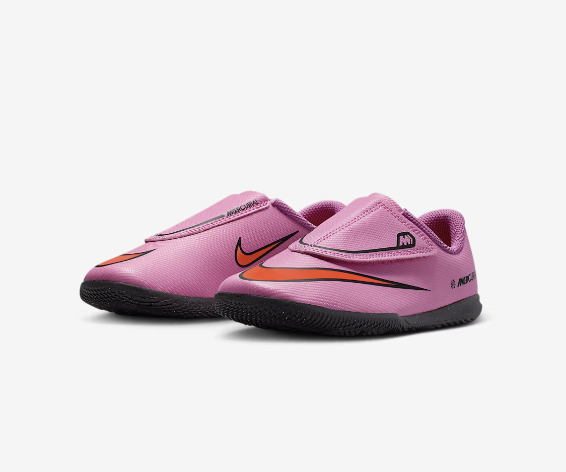 Nike Mercurial Vapor 16 Club Junior Fussballhallenschuh, lila/orange