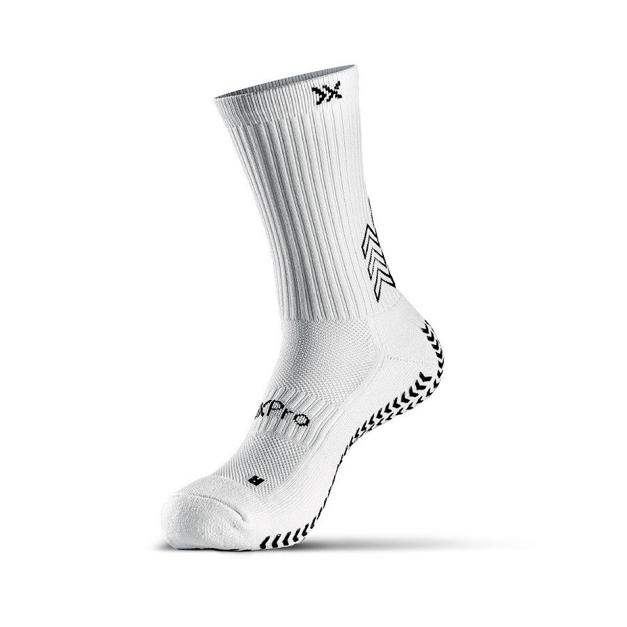 GEARXPro SOXPro Classic Grip Socken, weiss